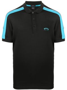 Boss Hugo Boss рубашка поло с контрастными полосками