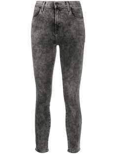 J Brand джинсы скинни с завышенной талией
