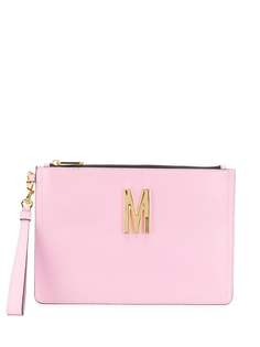Moschino клатч с логотипом M