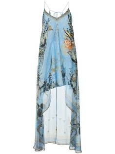 Camilla платье с принтом Fairy Fountain