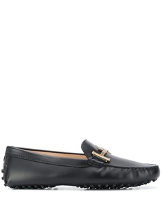 Tods мокасины Gommino с логотипом Tod`S