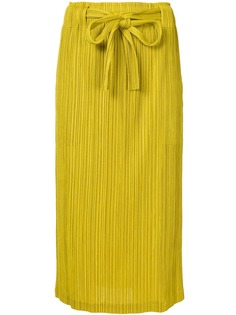 Pleats Please Issey Miyake плиссированная юбка миди