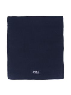 Boss Kids одеяло с нашивкой-логотипом