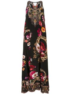 Camilla платье с цветочным принтом