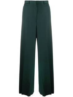 LANVIN широкие брюки с завышенной талией