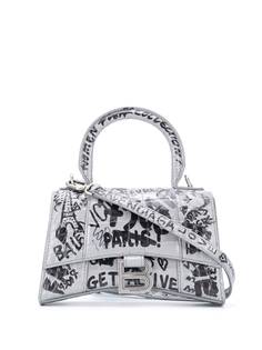 Balenciaga сумка Hourglass XS с верхней ручкой
