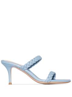 Gianvito Rossi босоножки с плетеными ремешками