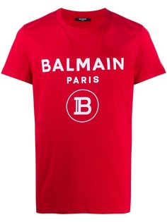 Balmain футболка с логотипом