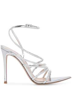 Gianvito Rossi босоножки с кристаллами