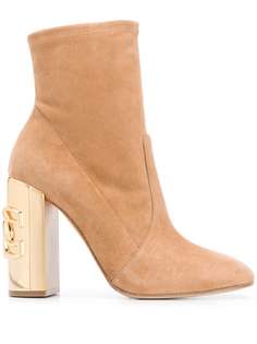 Casadei ботинки с эффектом металлик