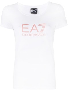 Ea7 Emporio Armani футболка с логотипом