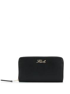 Karl Lagerfeld кошелек K/Signature на молнии