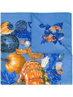 Hermès платок Citrouilles et Coloquintes 2000-х годов