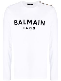 Balmain толстовка с логотипом