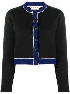 Marni укороченный кардиган на пуговицах