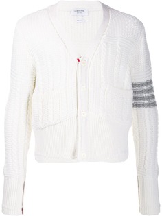 Thom Browne кардиган с полосками 4-Bar