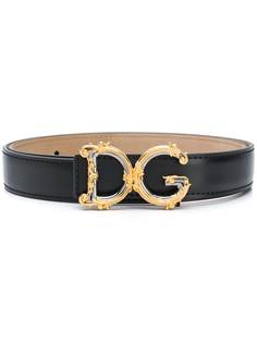 Dolce & Gabbana ремень с пряжкой DG