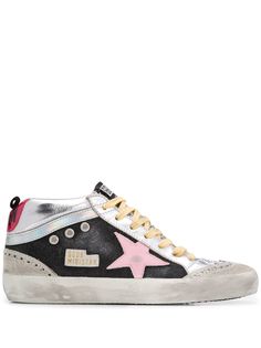 Golden Goose кеды Mid Star на шнуровке