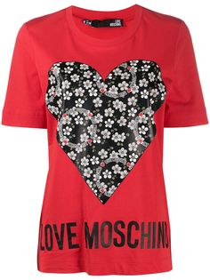Love Moschino футболка с логотипом