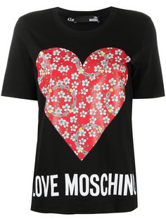 Love Moschino футболка с логотипом