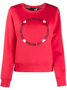 Love Moschino толстовка с логотипом