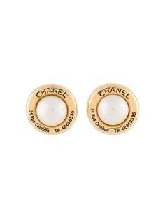 Chanel Pre-Owned серьги Telephone 1980-х годов