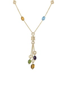 Bvlgari золотое колье B.zero1 pre-owned с бриллиантами