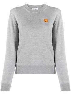 Kenzo джемпер с нашивкой Tiger