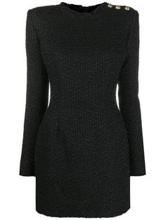 Balmain твидовое платье мини