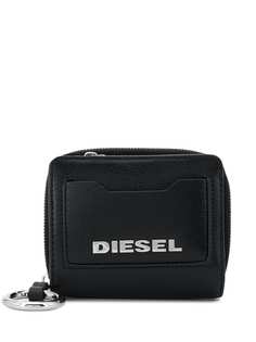 Diesel кошелек с металлическим логотипом