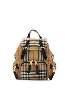 Burberry маленький рюкзак в клетку