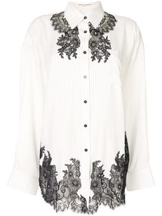 Ermanno Scervino рубашка в полоску