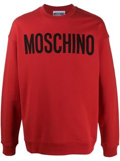 Moschino толстовка с логотипом