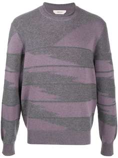 Z Zegna кашемировый джемпер с геометричным узором