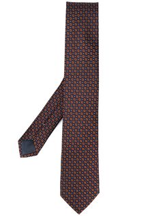 Ermenegildo Zegna silk jacquard pattern tie