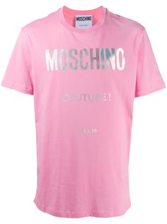 Moschino футболка с логотипом