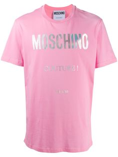 Moschino футболка с логотипом