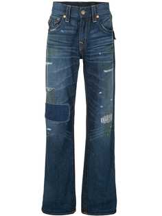 True Religion джинсы с прорезями