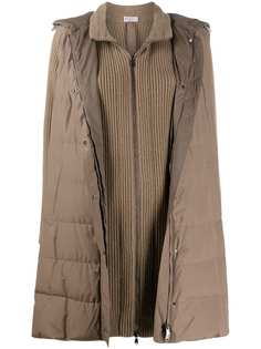 Brunello Cucinelli многослойная куртка