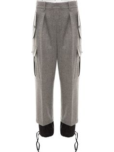 JW Anderson брюки карго с двойными манжетами
