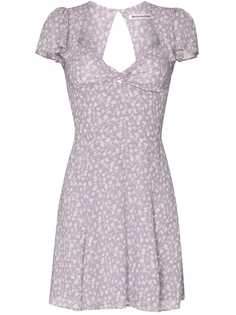 Reformation платье мини Kenni с принтом