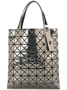 Bao Bao Issey Miyake сумка-тоут Platinum с металлическим отблеском