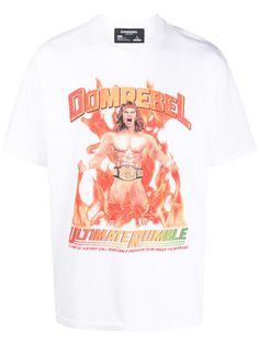 DOMREBEL футболка с короткими рукавами и принтом