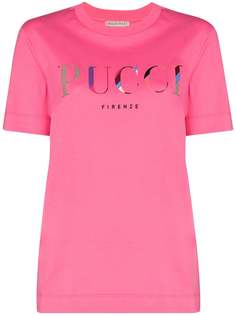 Emilio Pucci футболка с логотипом
