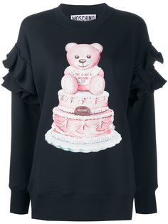 Moschino толстовка с принтом Teddy Bear