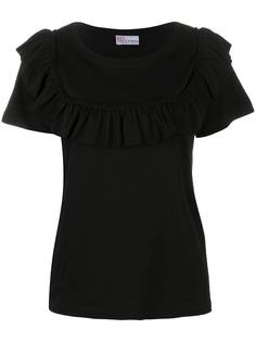 RedValentino блузка с оборками