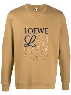 Loewe толстовка с вышивкой Anagram