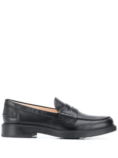 Tods лоферы с закругленным носком Tod`S