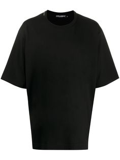 Dolce & Gabbana футболка оверсайз с логотипом