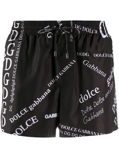 Dolce & Gabbana плавки-шорты с логотипом